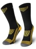 Spaio Skarpety trekkingowe "Tactical" w kolorze czarno-szaro-żółtym