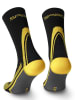 Spaio Trekkingsokken "Tactical" zwart/grijs/geel