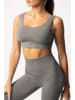 Spaio Biustonosz sportowy "Flex 2.0" w kolorze szarym