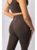Spaio Trainingsleggings "Flex 2.0" in Braun
