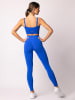 Spaio Legginsy sportowe "Flex Innergy" w kolorze niebieskim