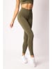 Spaio Legginsy sportowe "Flex Innergy" w kolorze khaki