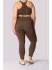 Spaio Trainingsleggings "Base" in Braun