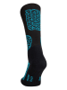 Spaio Funktionssocken "Breeze" in Schwarz/ Türkis