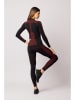 Spaio Thermolegging "Fierce" zwart/rood