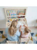 Woody Kids Kinder-activiteits-Murphy-bureau crème - (L)50 x (B)35 cm
