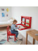 Woody Kids Kinder-activiteits-Murphy-bureau rood - (L)50 x (B)35 cm