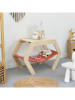 Woody Kids Stolik w kolorze jasnobrązowym - 60 x 40 x 41 cm