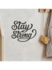 Woody Kids Wanddecoratie "Stay Strong" goudkleurig