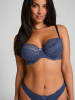 Hunkemöller Biustonosz w kolorze niebieskim