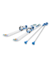 Gismo Riders Ski ''Pro 70'' in Weiß/ Blau - ab 3 Jahren