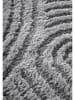 Elle Decoration Hochflor-Teppich "Chappe" in Hellgrau