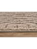Elle Decoration Hochflor-Teppich "Panglao" in Taupe