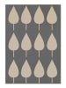 Hanse Home Kurzflor-Teppich ''Lovely Leaves'' in Blaugrau