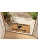 Hanse Home Kokos-deurmat "Welcome Madafakas" naturel/zwart