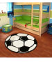Hanse Home Spielteppich "Prime Pile Fußball" in Schwarz/ Weiß