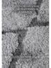 Elle Decoration Hochflor-Teppich "Perrotin" in Hellgrau