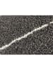 Elle Decoration Laagpolig tapijt "Massy" antraciet/crème