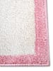 Hanse Home Kurzflor-Teppich "Bouncy" in Weiß/ Rosa