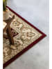 Nouristan Laagpolig tapijt "Oriental" crème/rood