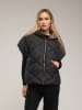 Tantra Wende-Steppjacke in Schwarz/ Beige