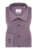 Eterna Hemd - Modern fit - in Bordeaux/ Blau
