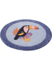 ESPRIT Kurzflor-Teppich "Toucan" in Hellblau/ Blau