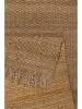 Green Looop Jute tapijt "Loop Dhurry" lichtbruin