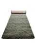 Homie Living Hochflor-Teppich "Matteo" in Khaki