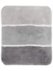 Homie Living Hochflor-Badvorleger "Rio Marina" in Grau/ Silber
