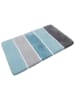 Homie Living Dywanik łazienkowy "Rio Marina" w kolorze szaro-turkusowym