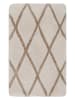 Homie Living Hochflor-Badvorleger "San Bosa" in Beige/ Taupe