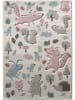 Sigikid Kurzflor-Teppich "Forest" in Grau/ Bunt