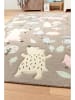 Sigikid Laagpolig tapijt "Forest" taupe/lichtroze