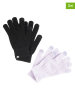 COOL CLUB 2-delige set: handschoenen paars/zwart