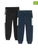 COOL CLUB 2-delige set: sweatbroeken donkerblauw/zwart