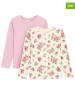 COOL CLUB 2er-Set: Longsleeves in Rosa/ Creme