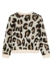 COOL CLUB Cardigan in Creme/ Hellbraun/ Schwarz