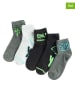 COOL CLUB 5er-Set: Socken in Schwarz/ Grau
