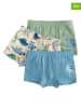 COOL CLUB 3er-Set: Boxershorts in Blau/ Grün/ Beige