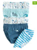COOL CLUB 5-delige set: slips blauw/wit