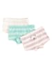 COOL CLUB 3er-Set: Pantys in Türkis/ Creme