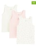 COOL CLUB 3er-Set: Hemdchen in Creme/ Rosa