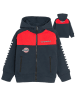 COOL CLUB Sweatvest donkerblauw/rood