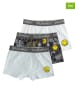 COOL CLUB 3-delige set: boxershorts grijs/wit