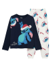 COOL CLUB Pyjama wit/donkerblauw