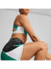 Puma Szorty sportowe "Train Strong 5`" w kolorze biało-zielono-czarnym