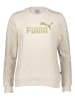 Puma Sweatshirt "Essentials+" in Beige