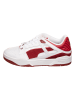 Puma Leder-Sneakers "C-Pma Slipstream" in Weiß/ Rot