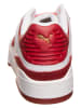 Puma Leder-Sneakers "C-Pma Slipstream" in Weiß/ Rot